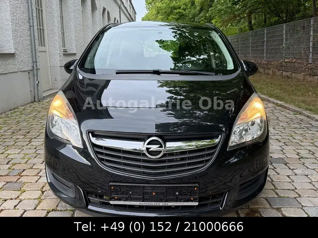 Gebraucht Opel Meriva Edition 120 PS (88 kW) 2014 Schwarz Van / Kleinbus