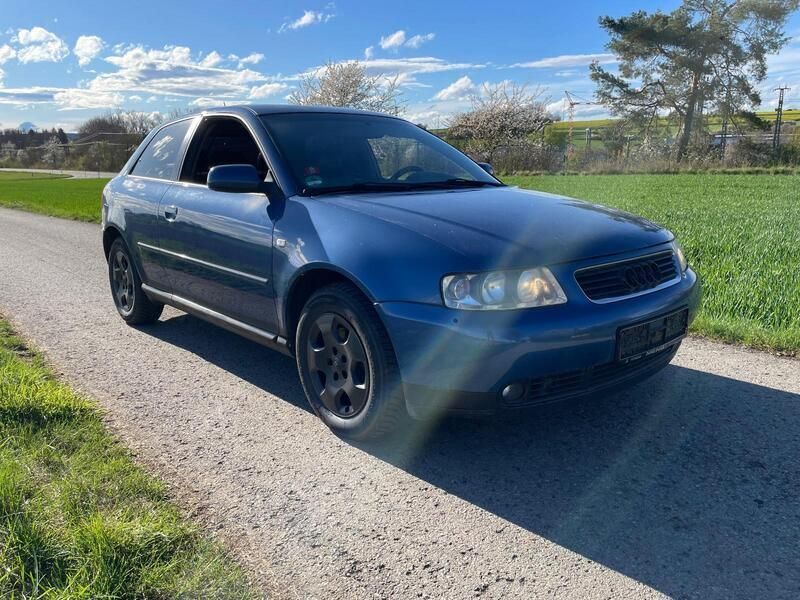 Blau Gebraucht 2002 Audi A3 Kleinwagen | 599 € (Superpreis) - Bild 1/4