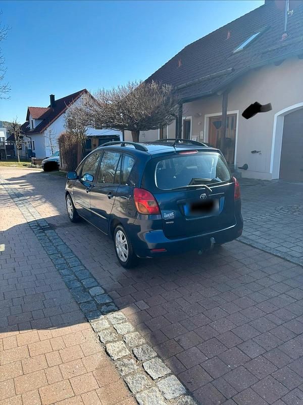 Gebraucht Toyota Corolla Verso 110 PS (80 kW) 2003 Blau Van / Kleinbus