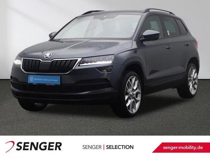 Quarz grau Gebraucht 2020 Skoda Karoq Business Line SUV | 27.990 € (Etwas zu teuer) - Bild 1/3