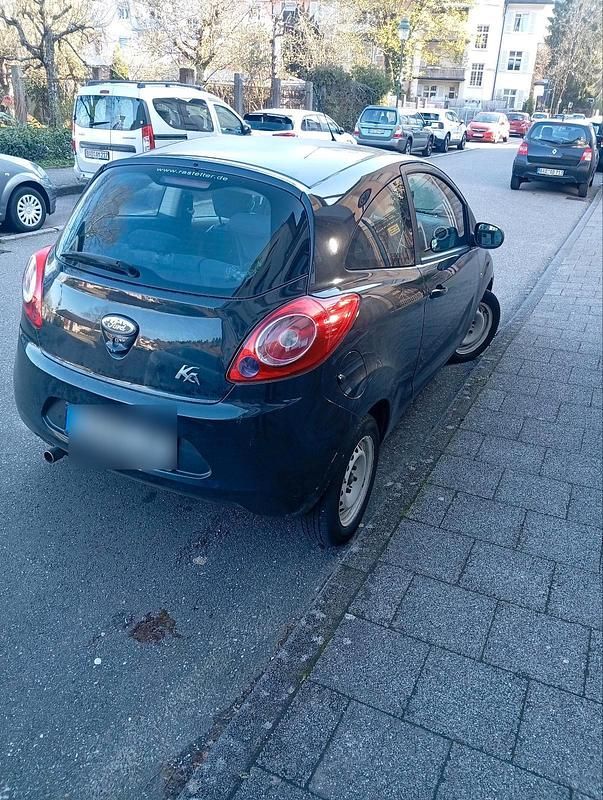 Gebraucht Ford Ka 69 PS (50 kW) 2010 Schwarz Kleinwagen