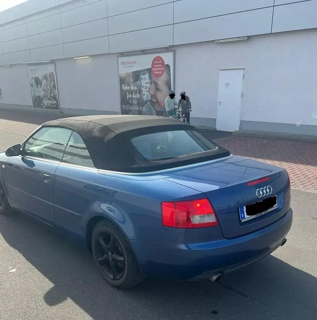 Gebraucht Audi A4 Cabriolet Comfort 163 PS (119 kW) 2004 Blau Cabrio
