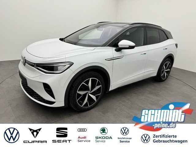 Gletscherweiß metallic Gebraucht 2021 VW ID.4 GTX SUV | 35.400 € (Etwas zu teuer) - Bild 1/4