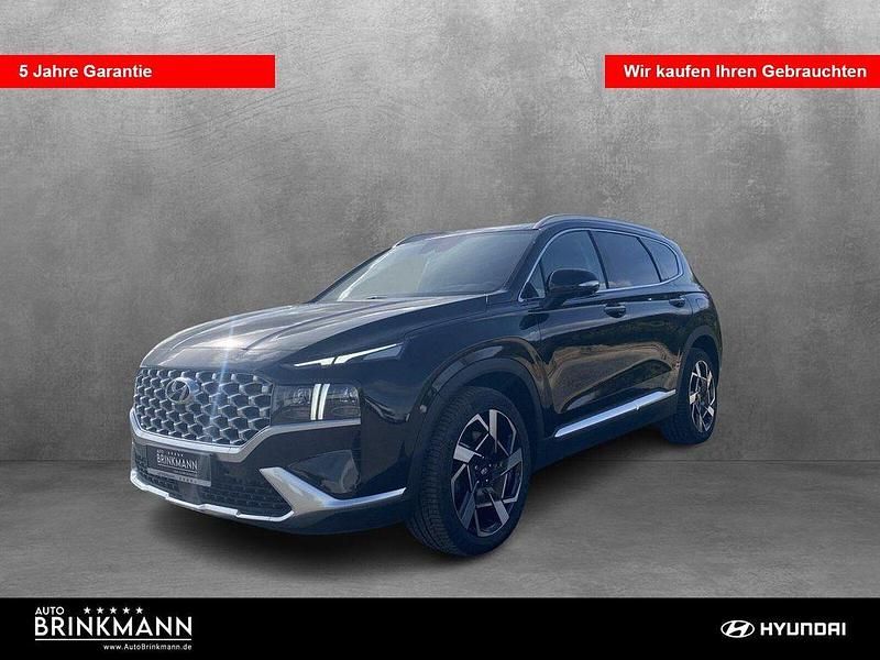 Abyss black / mic Gebraucht 2023 Hyundai Santa Fe Prime SUV | 36.990 € (Superpreis) - Bild 1/4