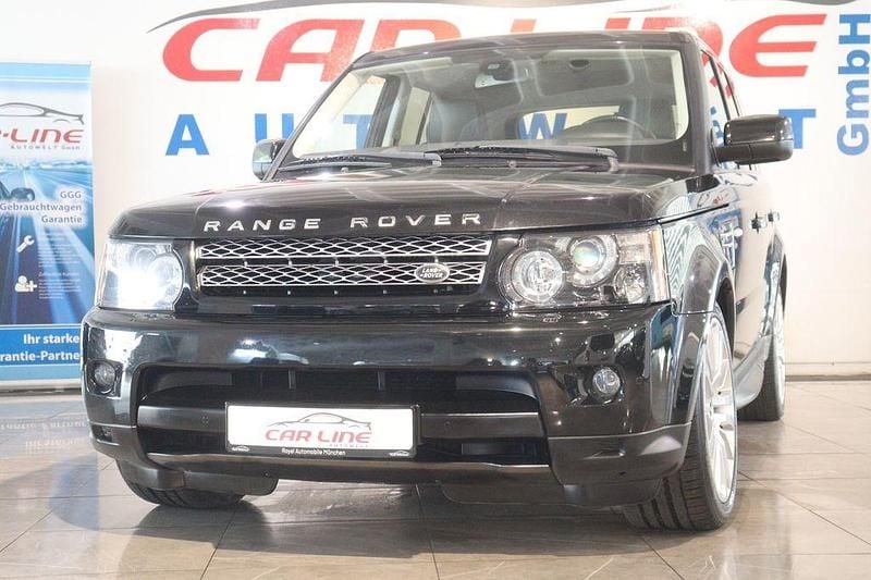 Schwarz Gebraucht 2012 Land Rover Range Rover Sport HSE SUV | 14.666 € (Guter Preis) - Bild 1/4