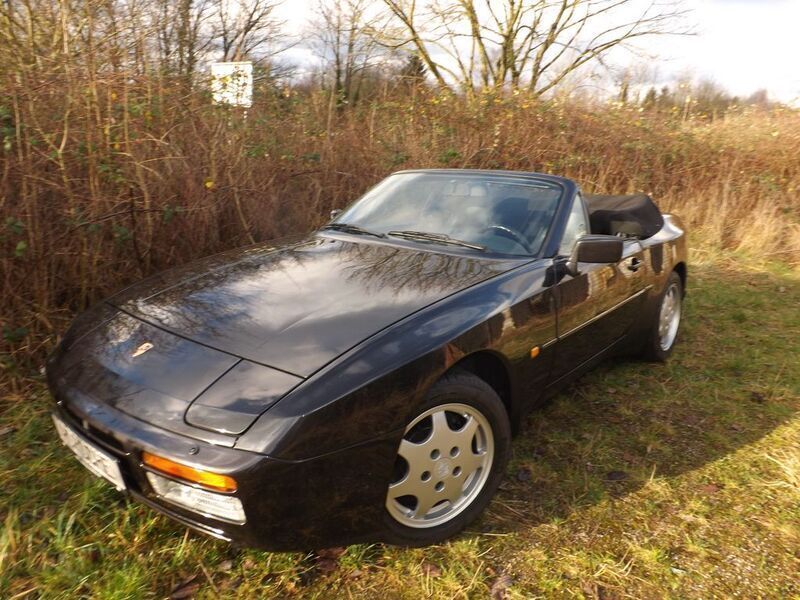 Schwarz Gebraucht 1991 Porsche 944 Turbo Cabrio | 48.500 € - Bild 1/4
