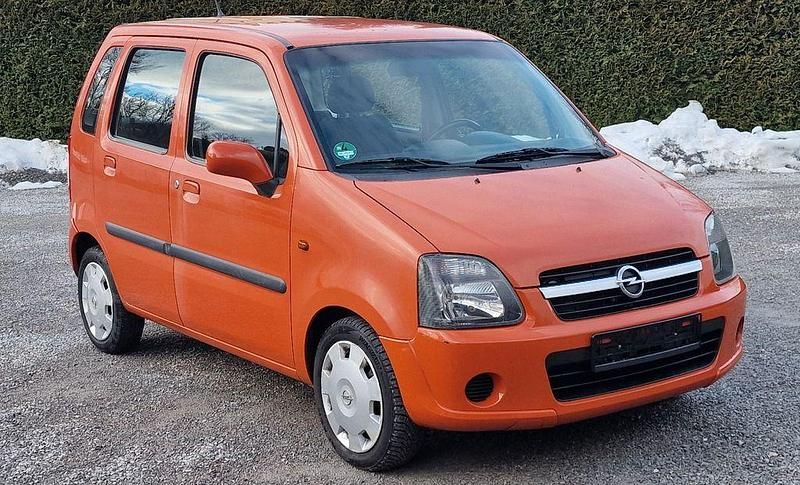 Gebraucht Opel Agila 60 PS (44 kW) 2004 Orange Van / Kleinbus