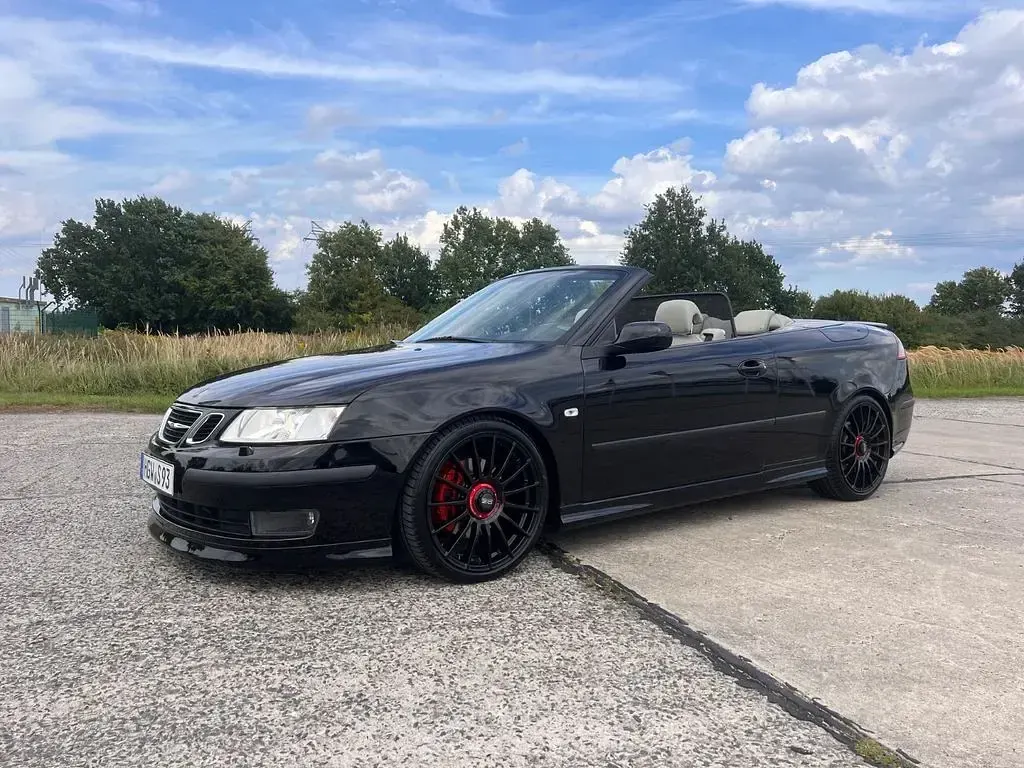 Gebraucht Saab 9-3 Cabriolet Aero 250 PS (183 kW) 2007 Schwarz Cabrio
