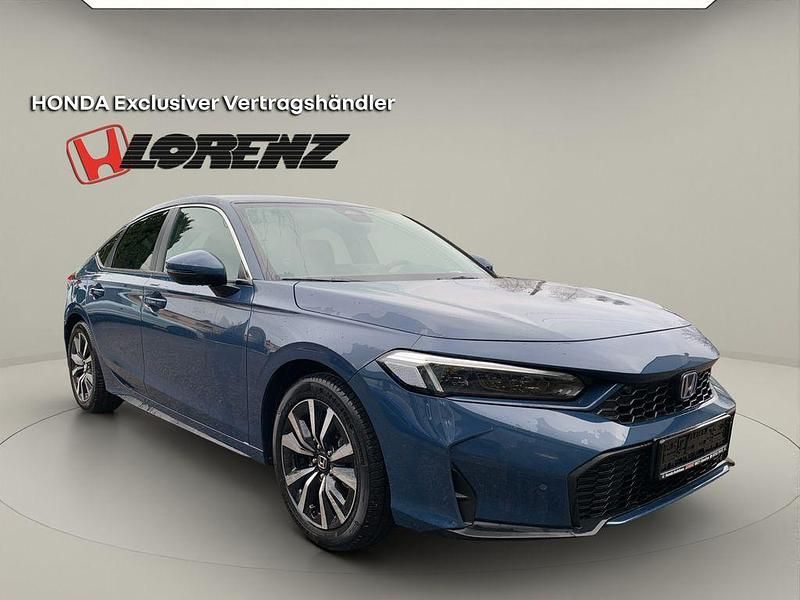 Neu Honda Civic Elegance 184 PS (135 kW) 2025 Blau Limousine