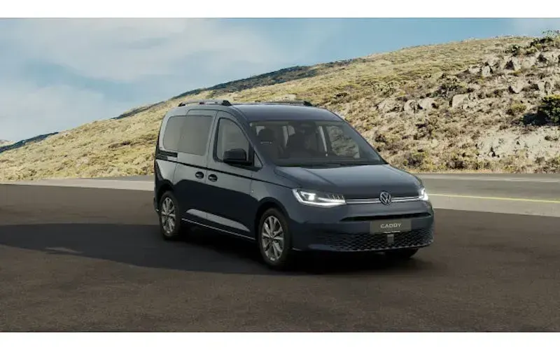 Neu VW Caddy 116 PS (85 kW) 2026 Blau Van / Kleinbus