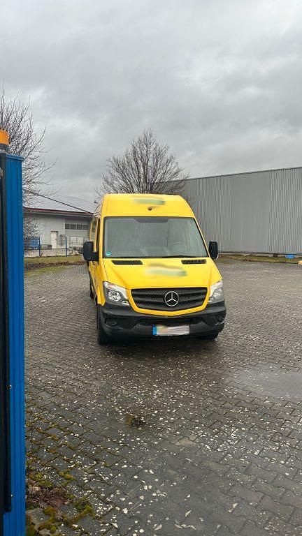 Gebraucht Mercedes Sprinter 114 PS (83 kW) 2018 Gelb Van