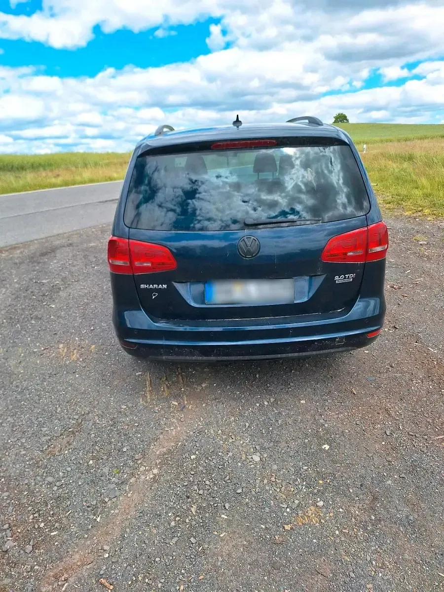 Gebraucht VW Sharan 170 PS (125 kW) 2011 Blau Van / Kleinbus