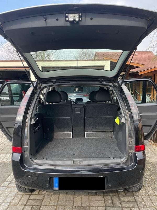 Gebraucht Opel Meriva 105 PS (77 kW) 2008 Schwarz Van / Kleinbus