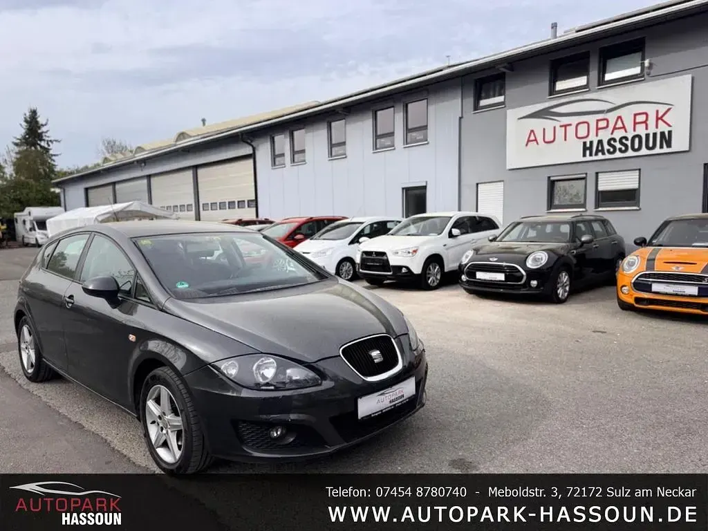 Brugt Seat Leon Reference 105 HK (77 kW) 2012 Grå Sedan