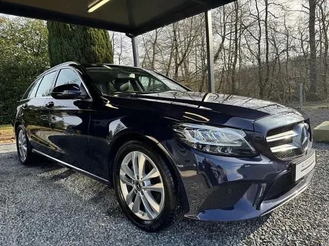 Brugt Mercedes C220 194 HK (142 kW) 2019 Blå Sedan