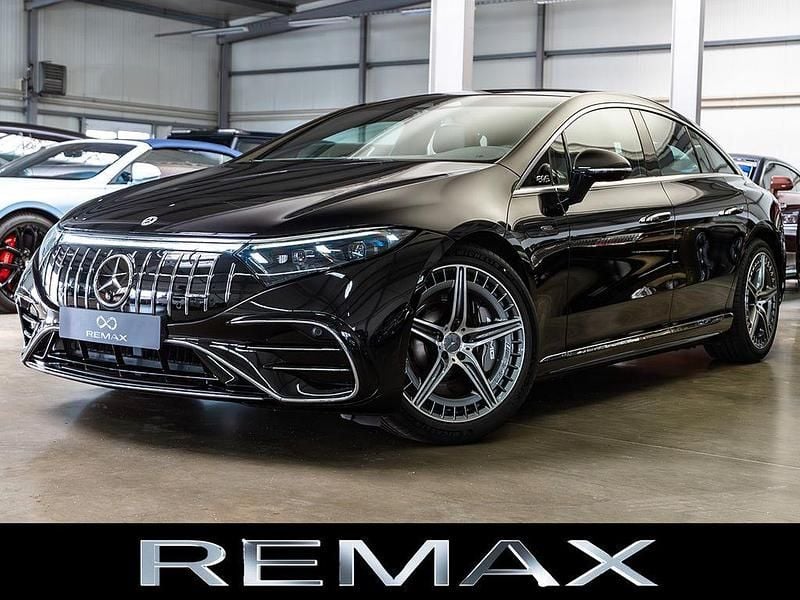 Schwarz Gebraucht 2022 Mercedes EQS 53 AMG Premium Plus Limousine | 78.380 € (Superpreis) - Bild 1/4