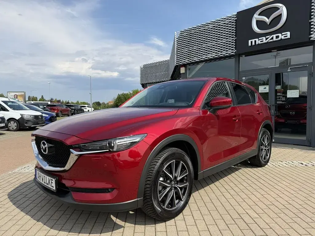 Gebraucht Mazda CX-5 Exclusive-Line 165 PS (121 kW) 2018 Rot SUV