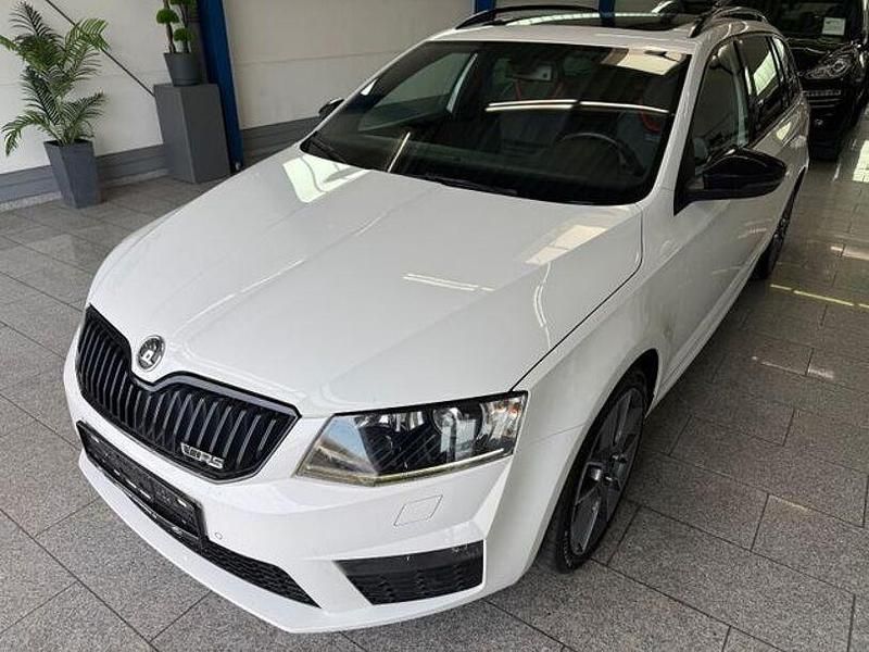 Gebraucht Skoda Octavia RS 184 PS (135 kW) 2014 Weiß Kleinwagen