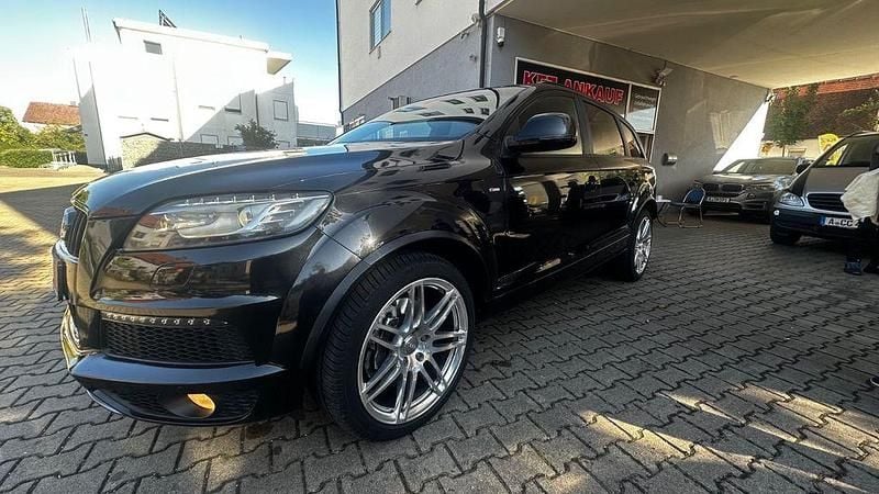 Schwarz Gebraucht 2012 Audi Q7 S-Line SUV | 14.999 € (Superpreis) - Bild 1/4