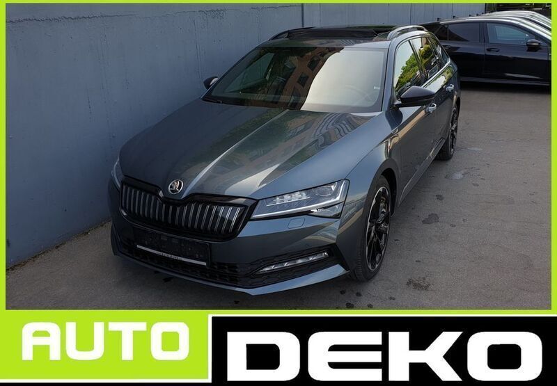 Grau Gebraucht 2021 Skoda Superb SportLine Limousine | 24.270 € (Fairer Preis) - Bild 1/4
