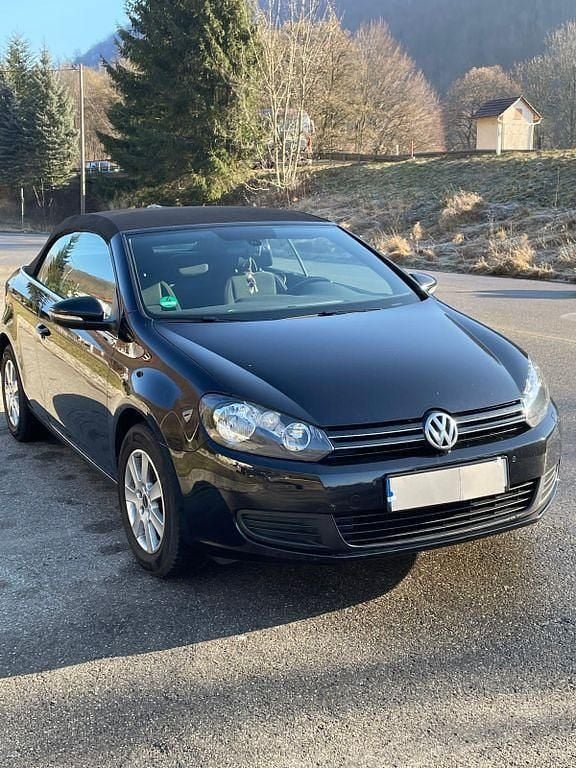 Schwarz Gebraucht 2013 VW Golf Cabriolet Cabrio | 8.500 € (Guter Preis) - Bild 1/1