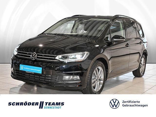 Schwarz Gebraucht 2024 VW Touran Comfortline Van / Kleinbus | 33.990 € (Fairer Preis) - Bild 1/4