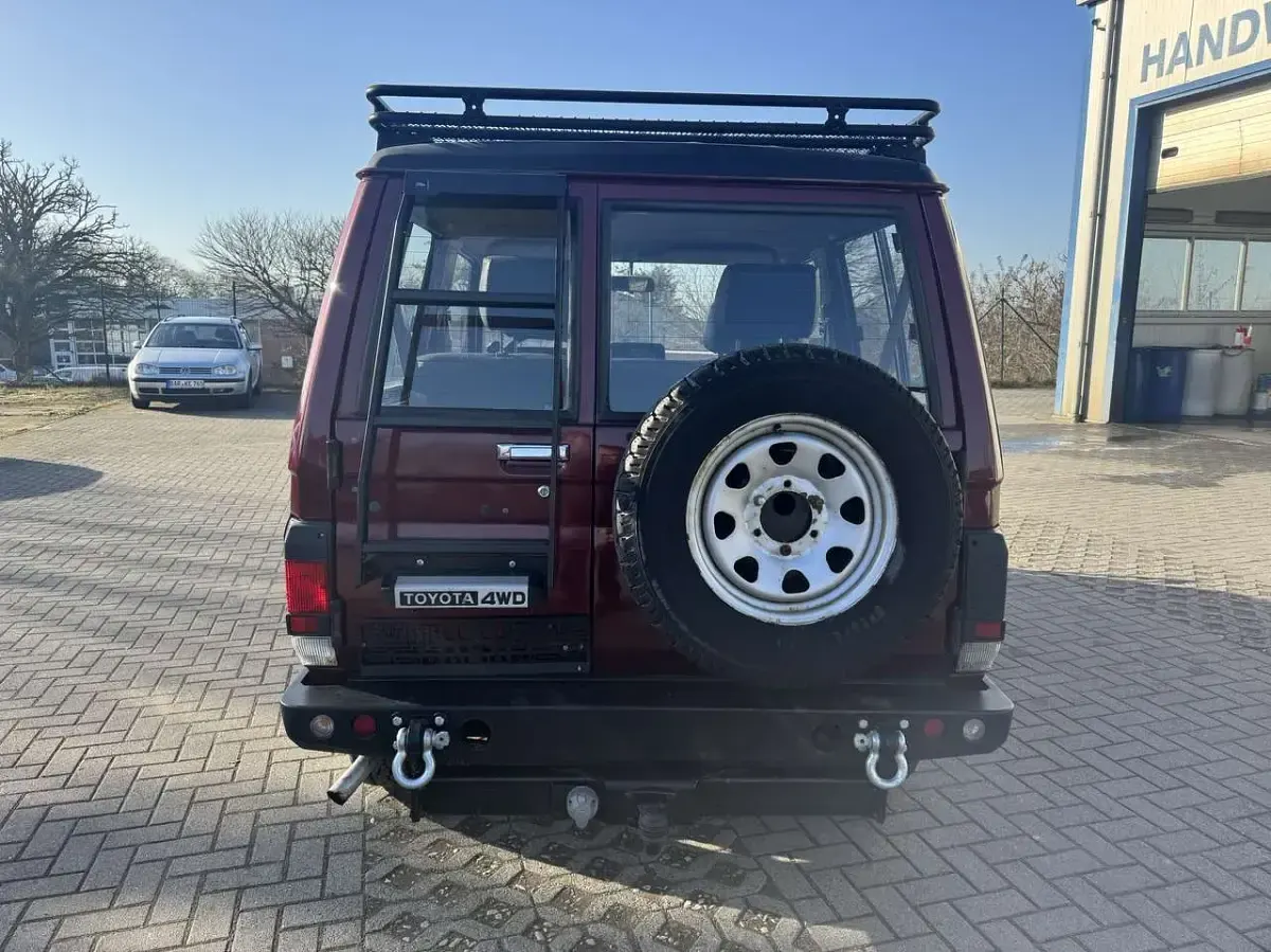 Gebraucht Toyota Land Cruiser 86 PS (63 kW) 1990 Rot SUV
