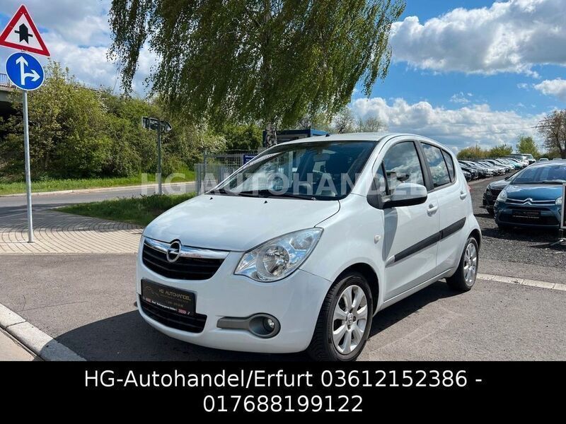 Weiß Gebraucht 2010 Opel Agila Edition Kleinwagen | 5.000 € (Teuer) - Bild 1/4