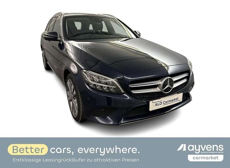 Cavansitblau metalliclack Gebraucht 2020 Mercedes C300e Avantgarde Kombi | 24.980 € (Superpreis) - Bild 1/4