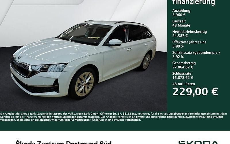 Weiß Gebraucht 2024 Skoda Octavia Selection Kombi | 30.547 € (Fairer Preis) - Bild 1/4