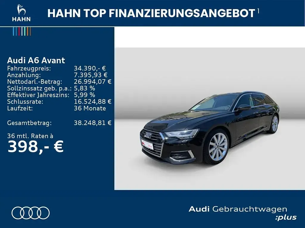Gebraucht Audi A6 Design 245 PS (180 kW) 2023 Schwarz Kombi