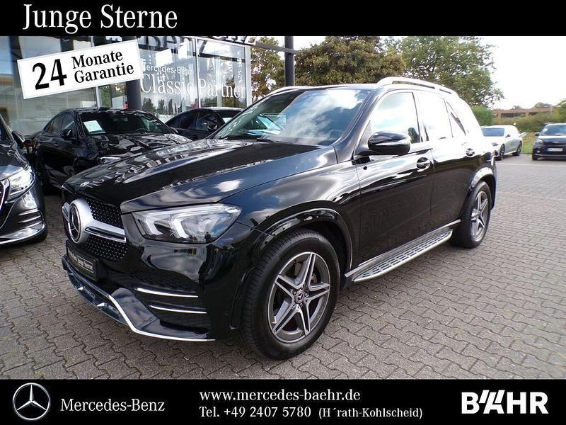 Schwarz Gebraucht 2022 Mercedes GLE350 AMG SUV | 69.850 € - Bild 1/4