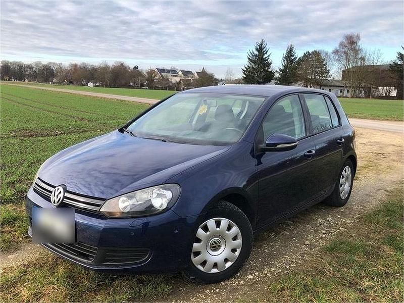 Gebraucht VW Golf VI 110 PS (80 kW) 2009 Blau Kleinwagen