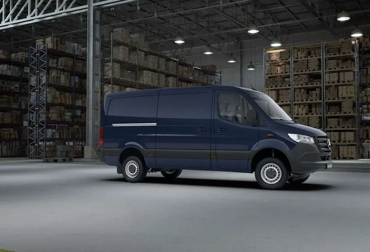 Brugt Mercedes Sprinter 190 HK (139 kW) 2022 Blå Van