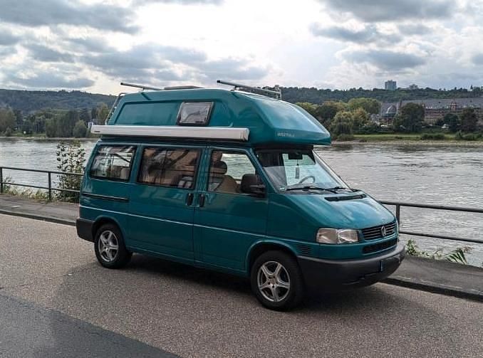 Grün Gebraucht 1997 VW T4 California Van | 15.490 € (Teuer) - Bild 1/4