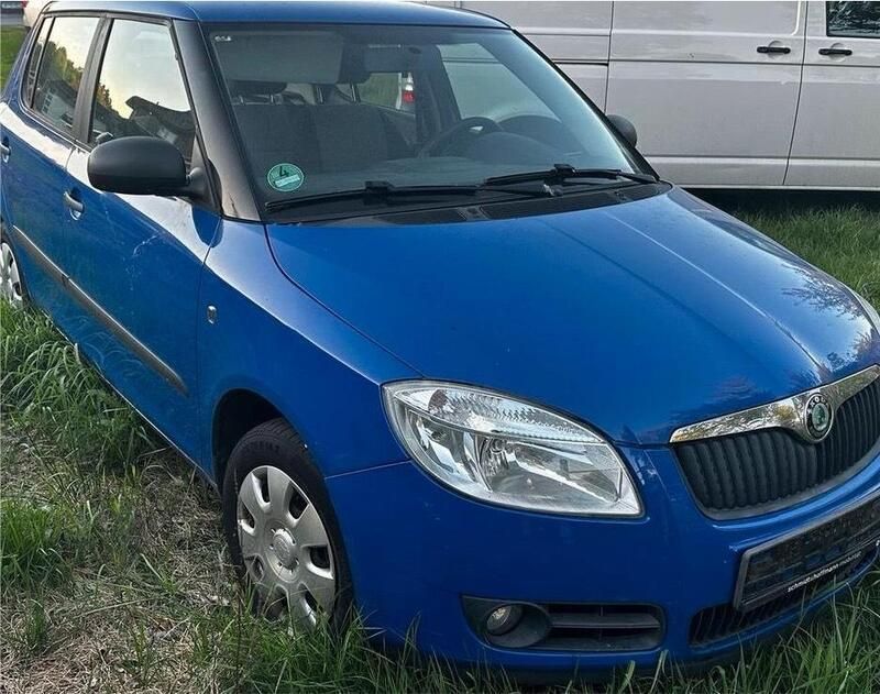 Blau Gebraucht 2009 Skoda Fabia Kleinwagen | 749 € (Superpreis) - Bild 1/4