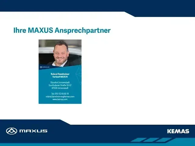 Gebraucht Maxus eDeliver 7 150 kW (204 PS) 2024 Weiss Van