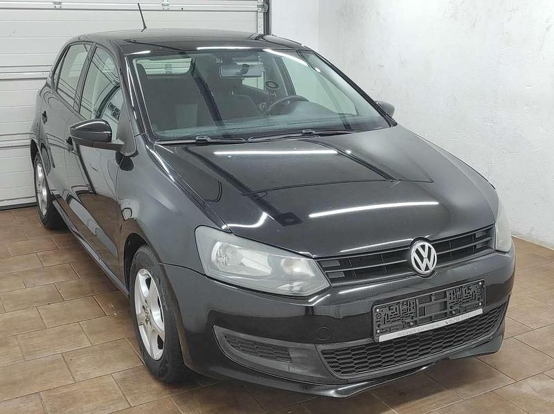 Gebraucht VW Polo Trendline 69 PS (50 kW) 2010 Schwarz Kleinwagen