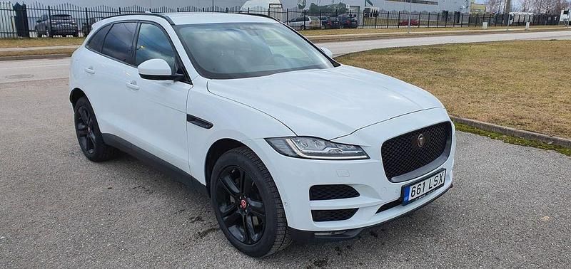 Gebraucht Jaguar F-Pace Prestige 300 PS (220 kW) 2017 Weiß SUV
