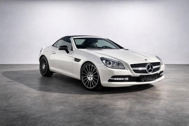 Gebraucht Mercedes SLK250 204 PS (150 kW) 2013 Weiß Cabrio