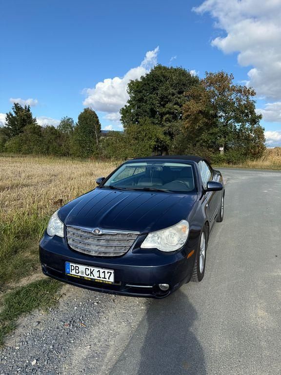 Gebraucht Chrysler Sebring Cabriolet Touring 140 PS (102 kW) 2008 Blau Cabrio