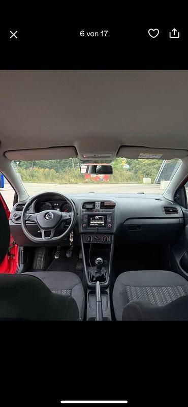 Gebraucht VW Polo 75 PS (55 kW) 2016 Rot Kleinwagen