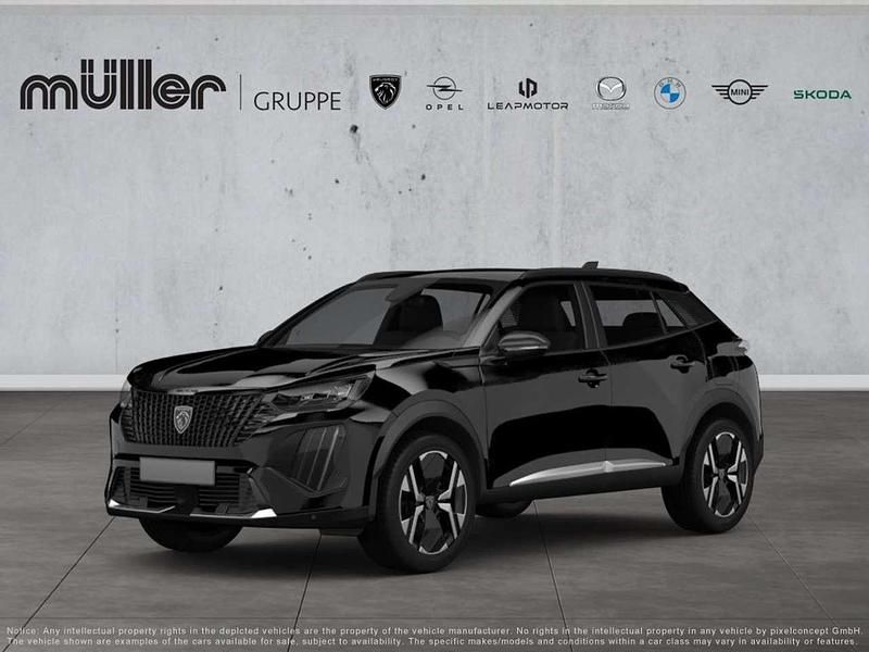Schwarz Neu 2025 Peugeot 2008 Allure SUV | 33.910 € (Teuer) - Bild 1/4