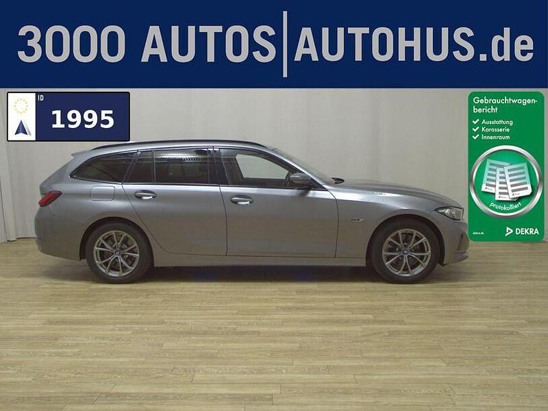 Gebraucht BMW 320e Sport Line 204 PS (150 kW) 2022 Skyscraper grau metallic Kombi