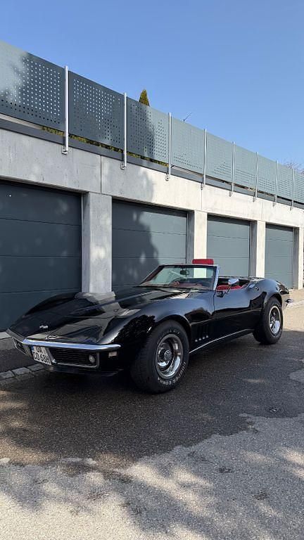 Gebraucht Corvette C3 349 PS (256 kW) 1968 Schwarz Cabrio