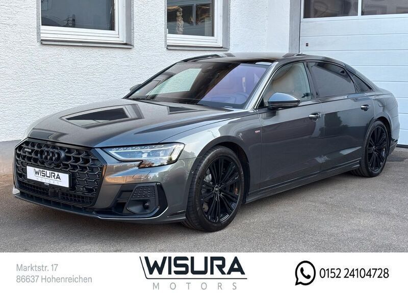 Daytonagrau perleffekt Gebraucht 2022 Audi A8L S-Line Limousine | 69.970 € (Superpreis) - Bild 1/4