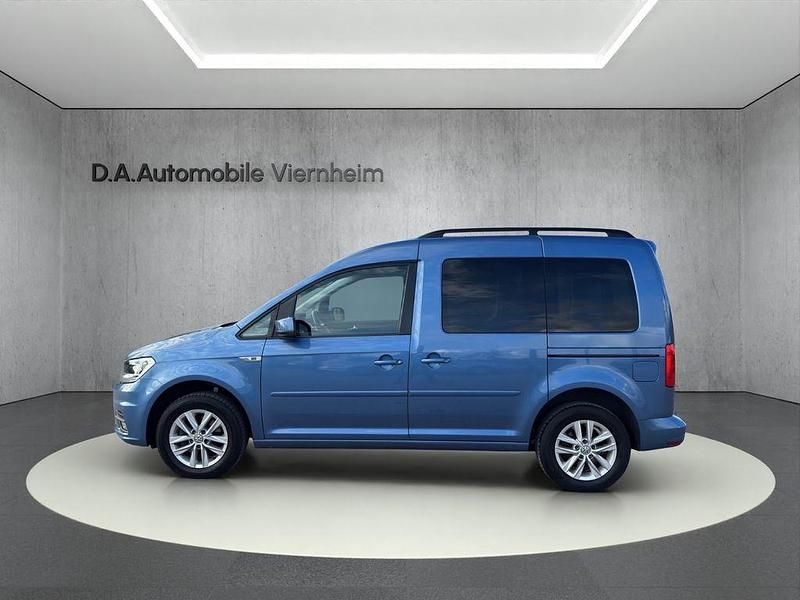 Gebraucht VW Caddy Comfortline 102 PS (75 kW) 2019 Blau Van / Kleinbus