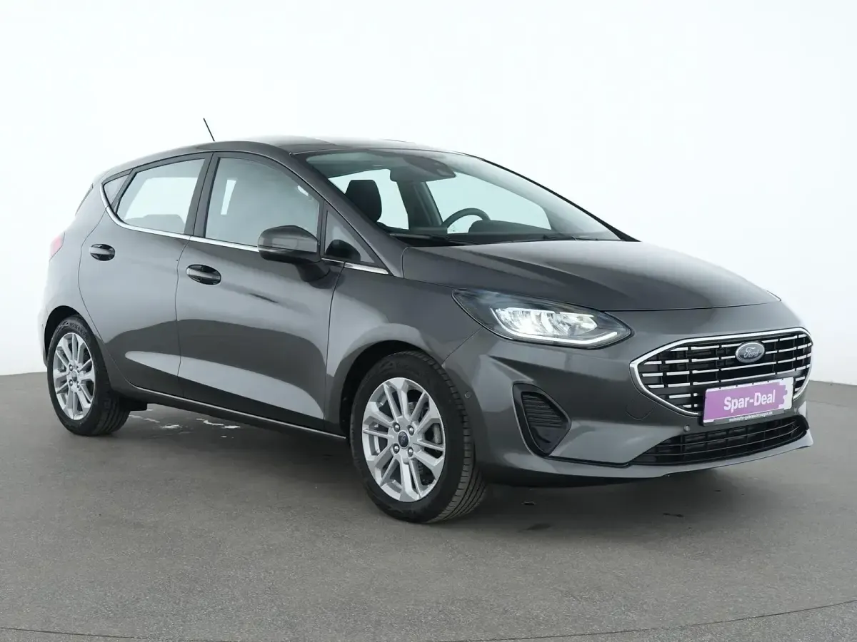 Gebraucht Ford Fiesta Titanium 125 PS (91 kW) 2022 Magnetic grau Kleinwagen