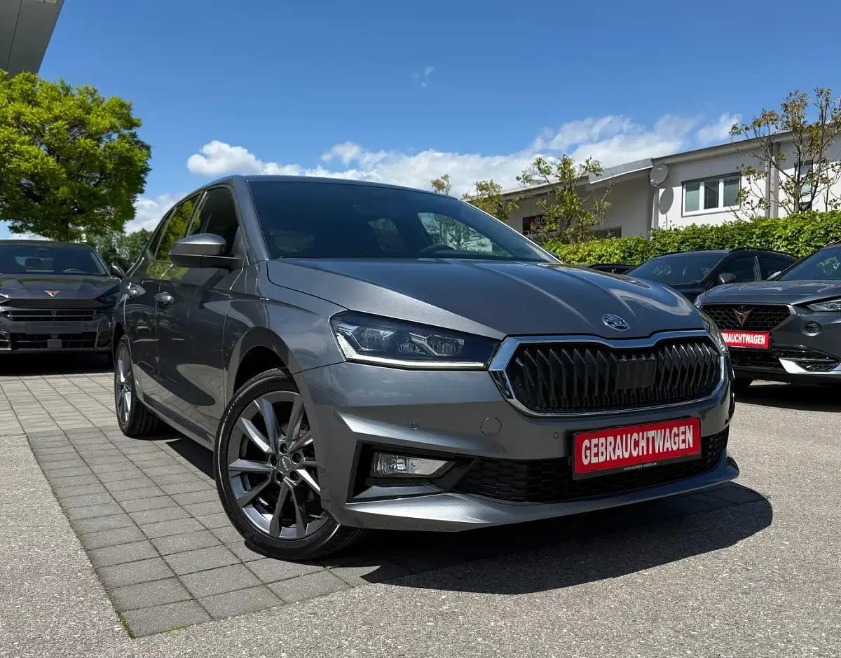 Gebraucht Skoda Fabia Style 110 PS (80 kW) 2022 Graphite grau Kleinwagen