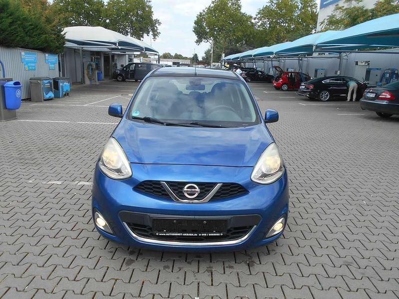 Blau Gebraucht 2014 Nissan Micra S Kleinwagen | 3.199 € (Guter Preis) - Bild 1/4
